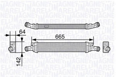 MAGNETI MARELLI 351319202260 -  Интеркулер